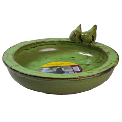 Vogelbad Rond Groen Vogelbad Rond Groen