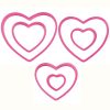 Wilton Nesting Heart Cutter set/6 Wilton Nesting Heart Cutter set/6