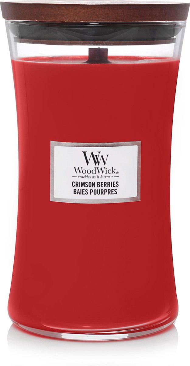WoodWick Crimson Berries Large Candle WoodWick Crimson Berries Large Candle