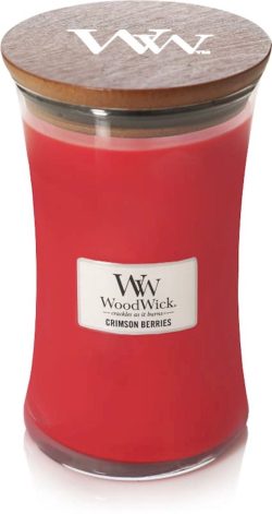 WoodWick Crimson Berries Large Candle WoodWick Crimson Berries Large Candle