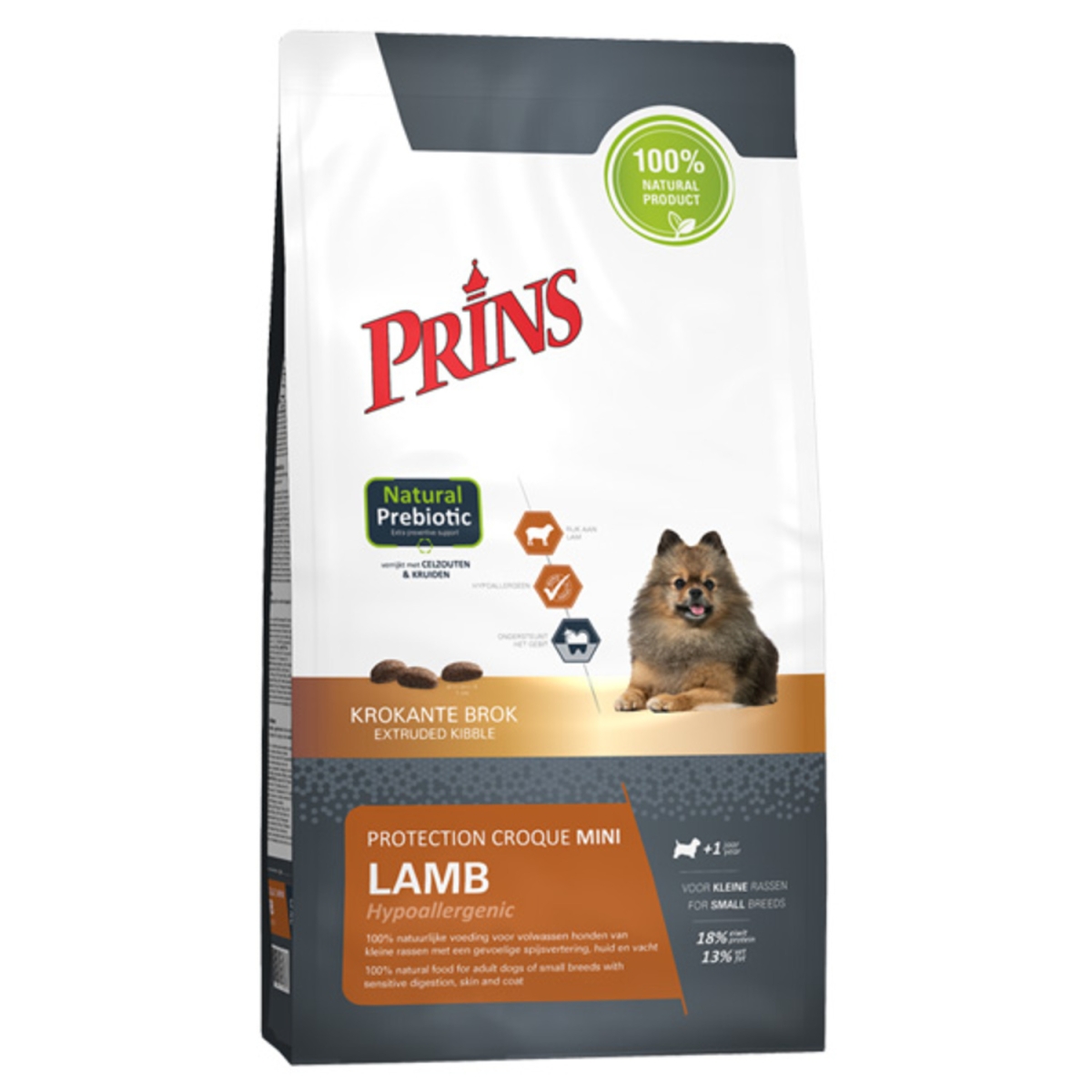 Prins Protection Croque Mini Lamb Hypoallergic 2 Kg Prins Protection Croque Mini Lamb Hypoallergic 2 Kg